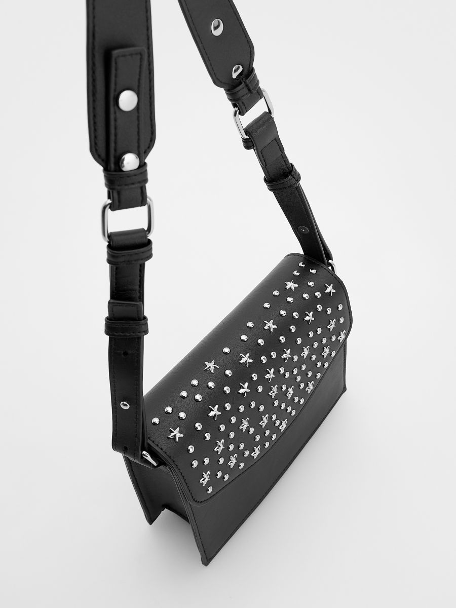 Borsa con borchie - nero - RESERVED - 2