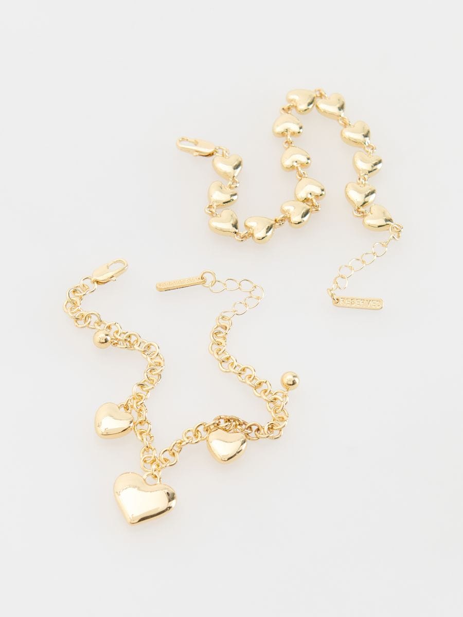 Set of bracelets - golden - RESERVED - 5