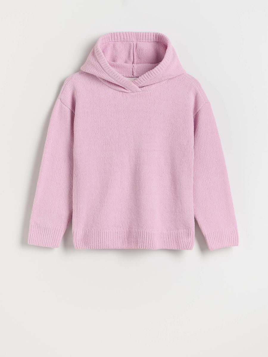 Hooded jumper - pink - RESERVED