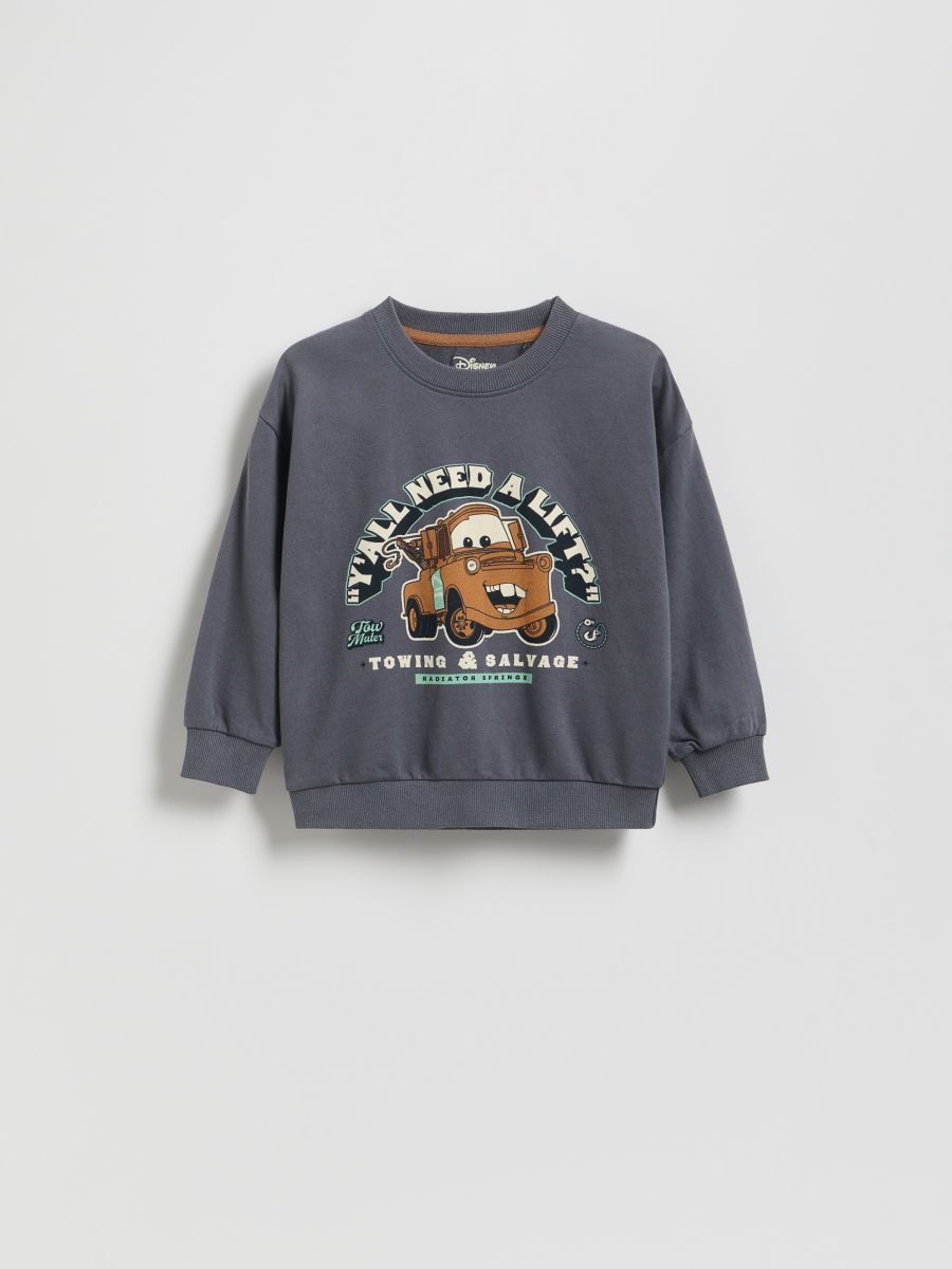 Cotton Cars long sleeve - dark grey - RESERVED