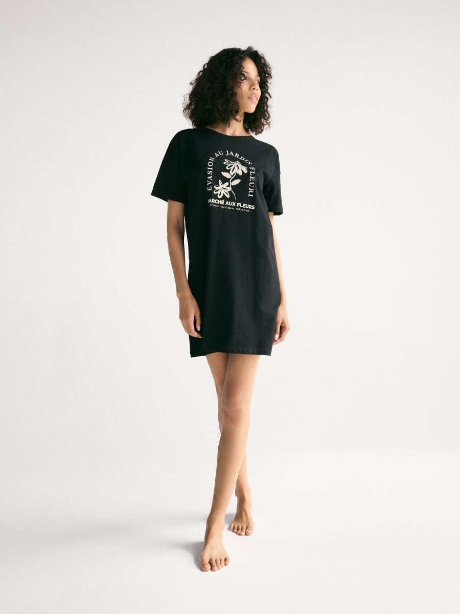 Nightdress - black - RESERVED