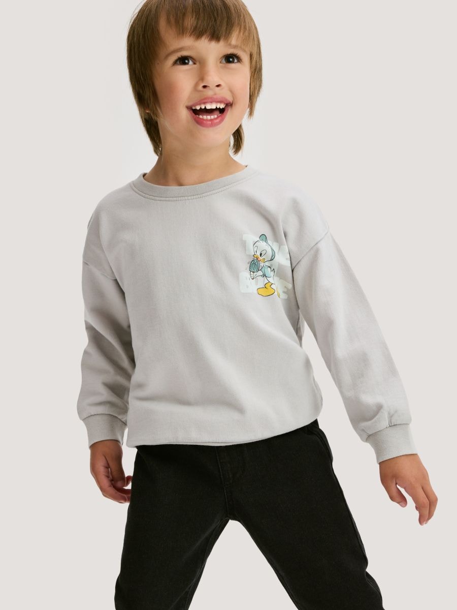 Donald Duck long sleeve - dark grey - RESERVED
