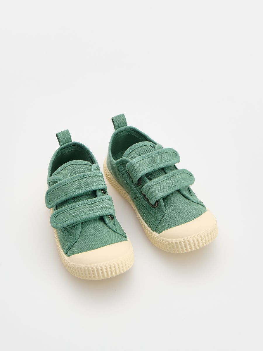 Trainers with Velcro fastening - mint green - RESERVED - 2