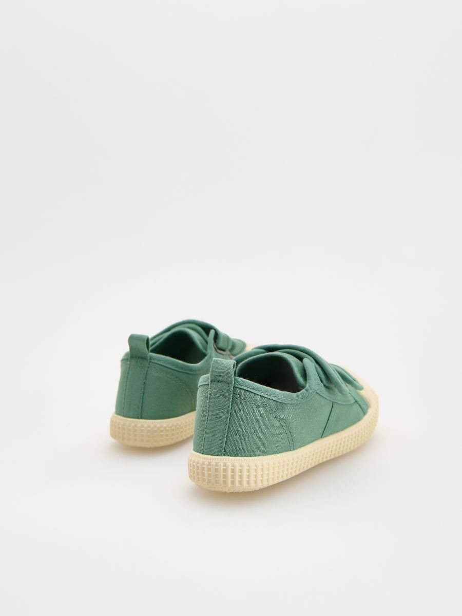 Trainers with Velcro fastening - mint green - RESERVED - 3