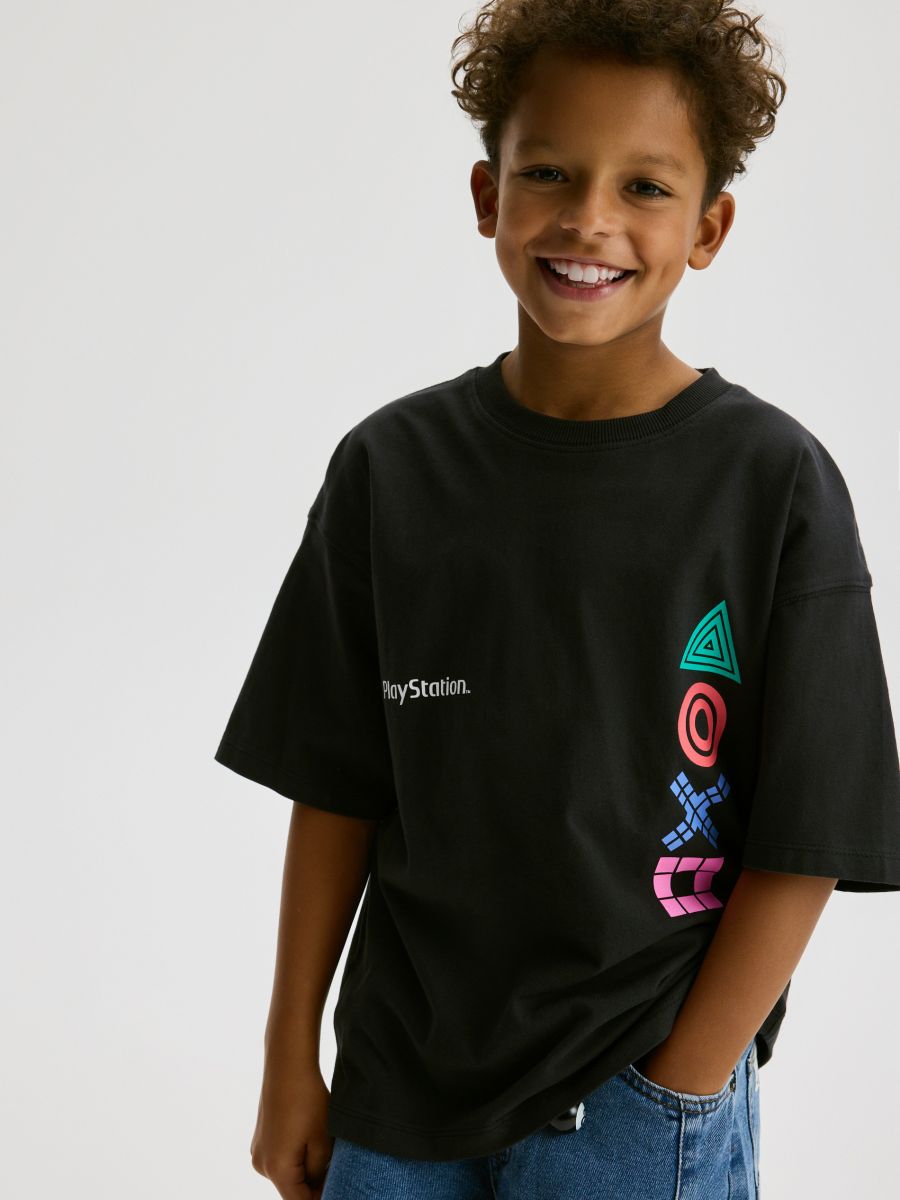 PlayStation T-shirt - black - RESERVED