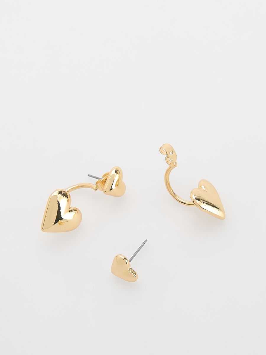 Dangle earrings - golden - RESERVED - 4