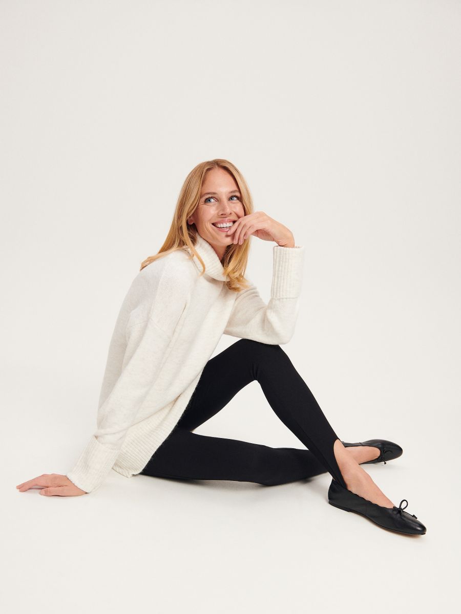 Stirrup leggings - black - RESERVED - 2