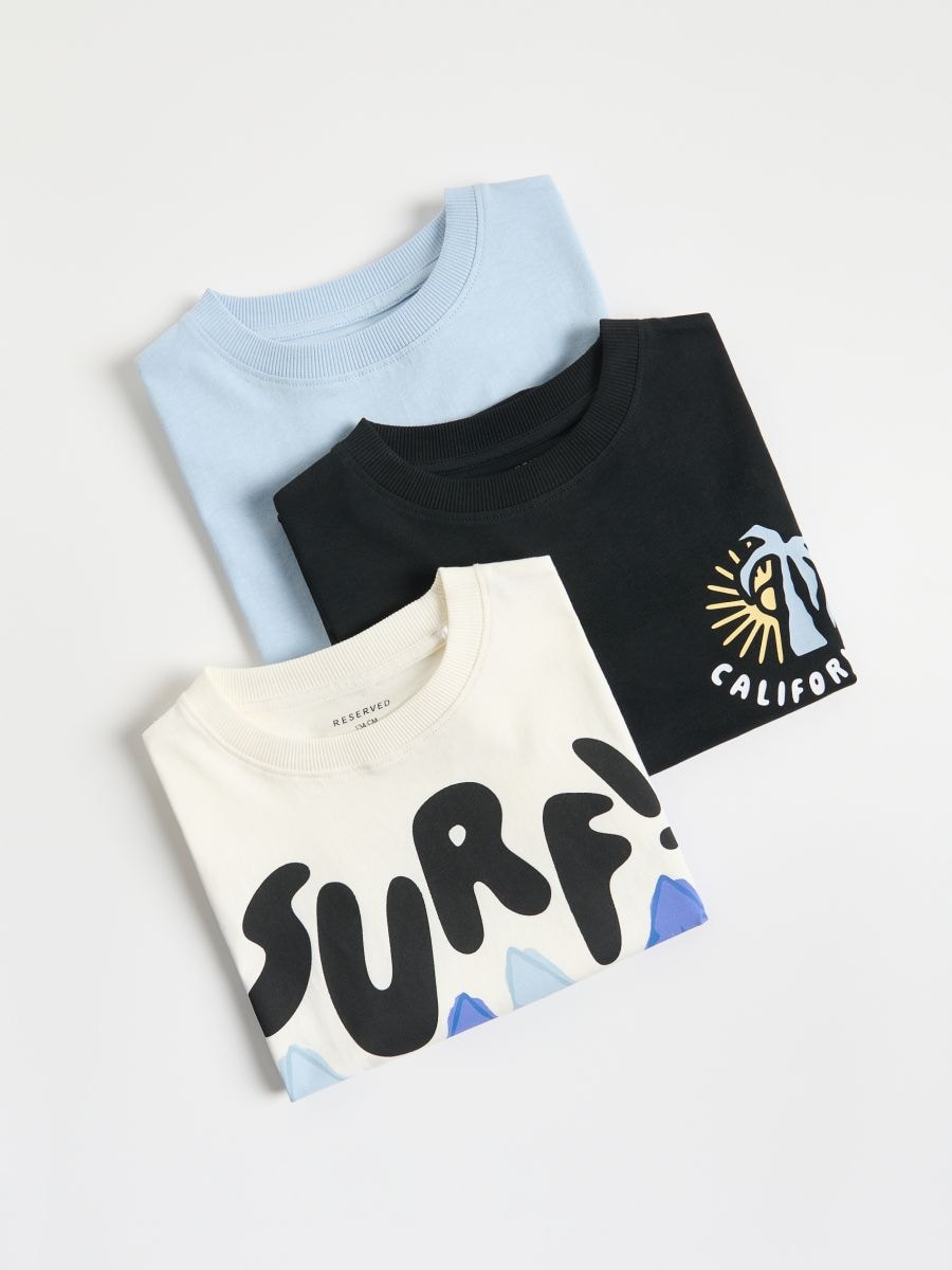 BOYS` T-SHIRT - alb - RESERVED