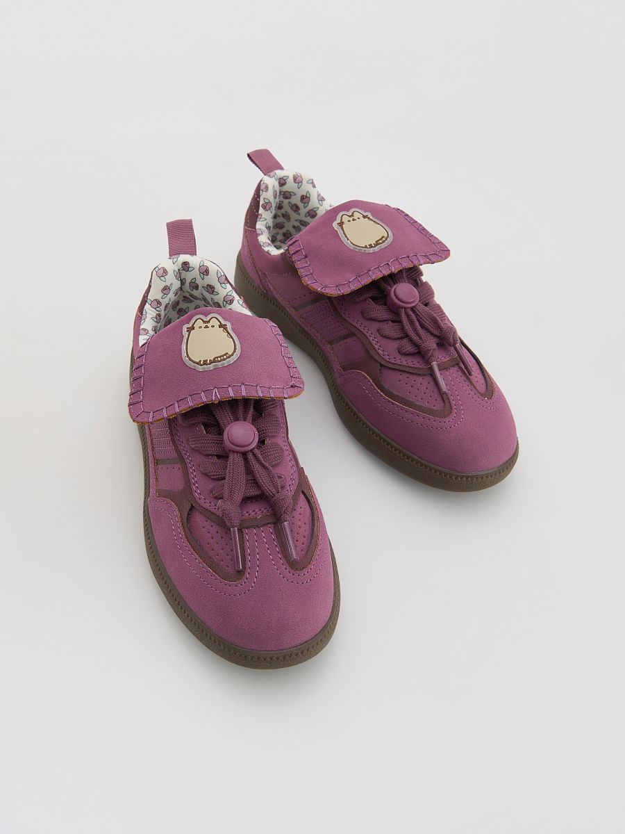 GIRLS` SNEAKERS - støvet rosa - RESERVED