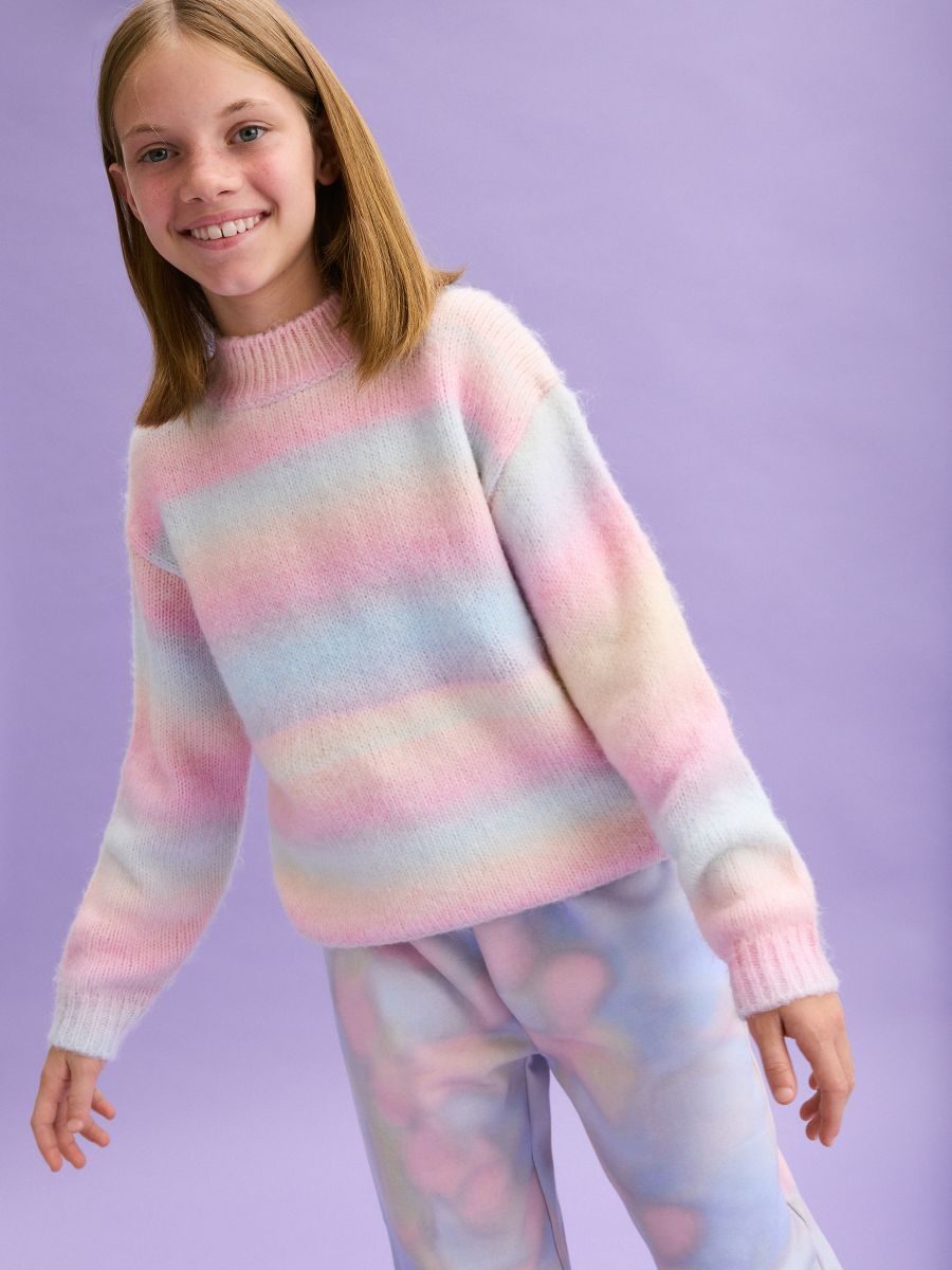 Wool blend jumper - multicolor - RESERVED