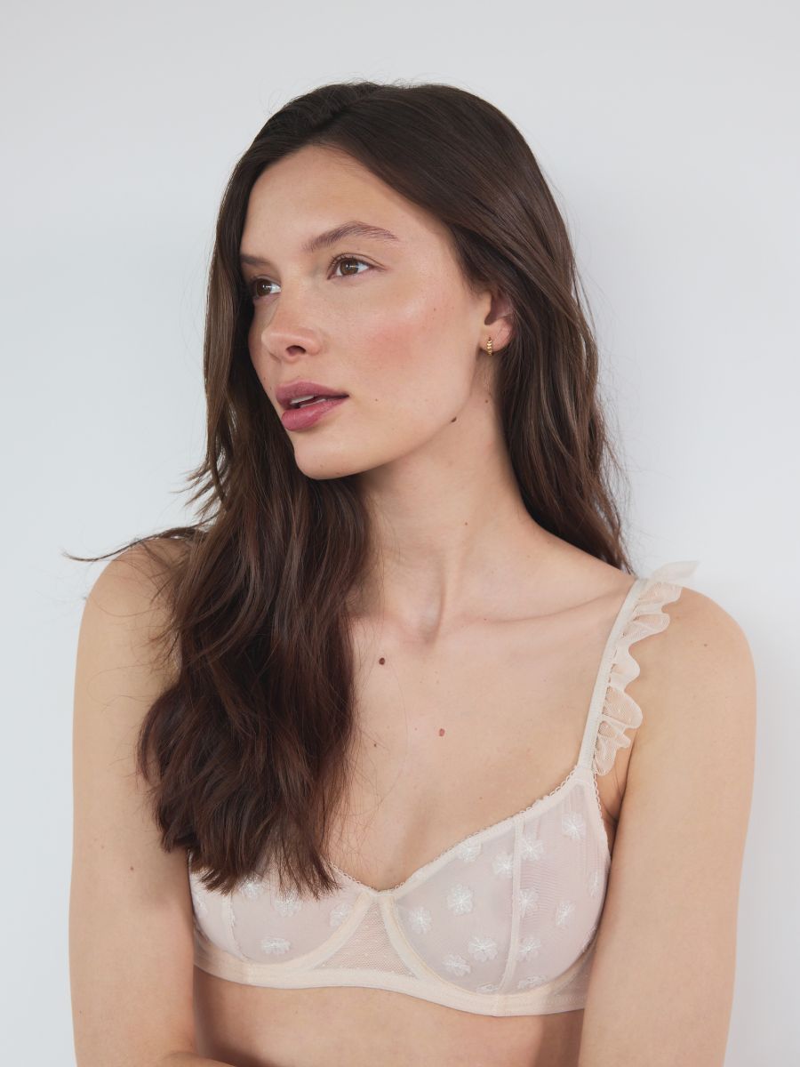 Underwired soft cup bra - nude - RESERVED - 2