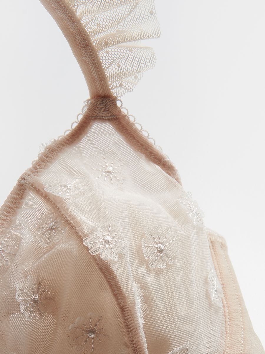 Underwired soft cup bra - nude - RESERVED - 7