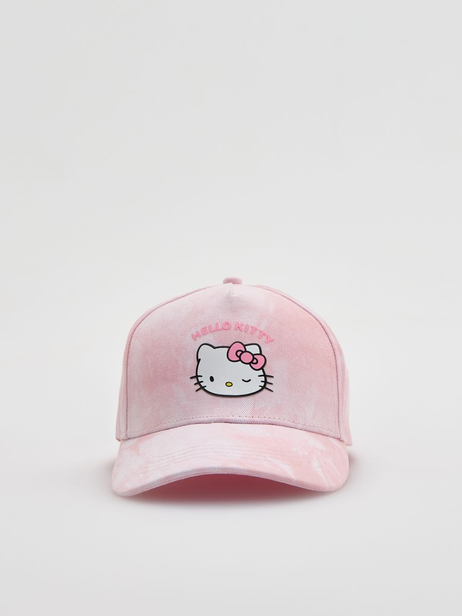 GIRLS` PEAKED CAP - pastel pink - RESERVED
