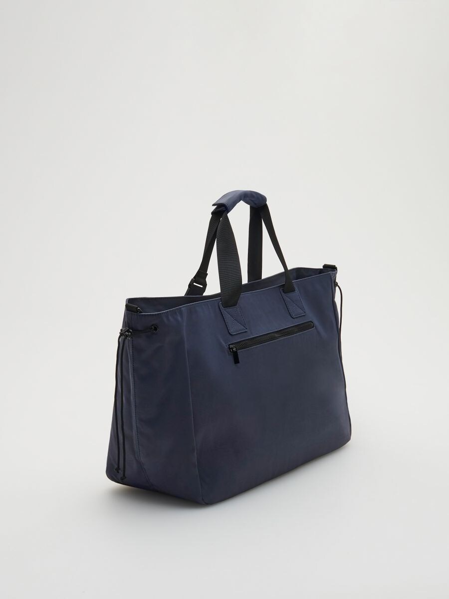 Soft shopper bag - navy - RESERVED - 3