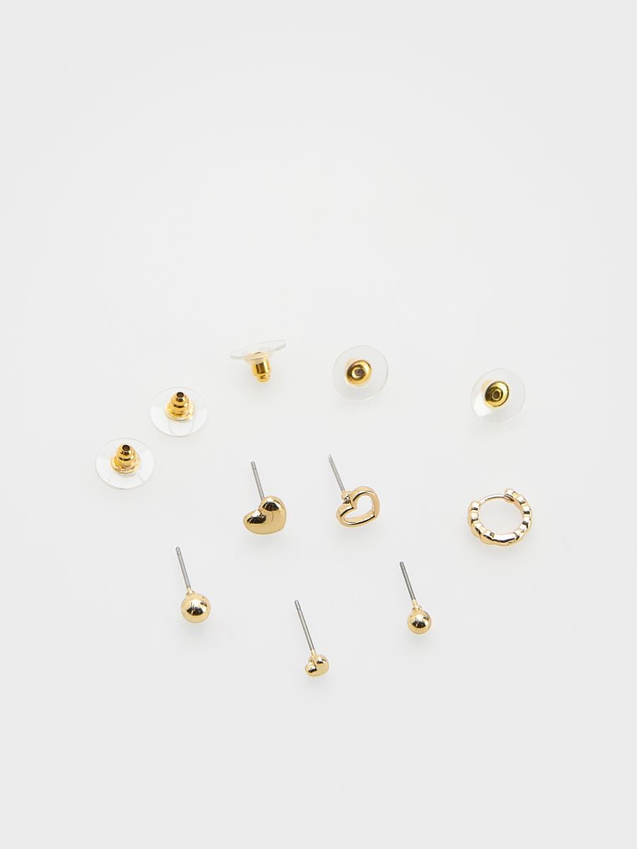 Earrings set - golden - RESERVED - 2