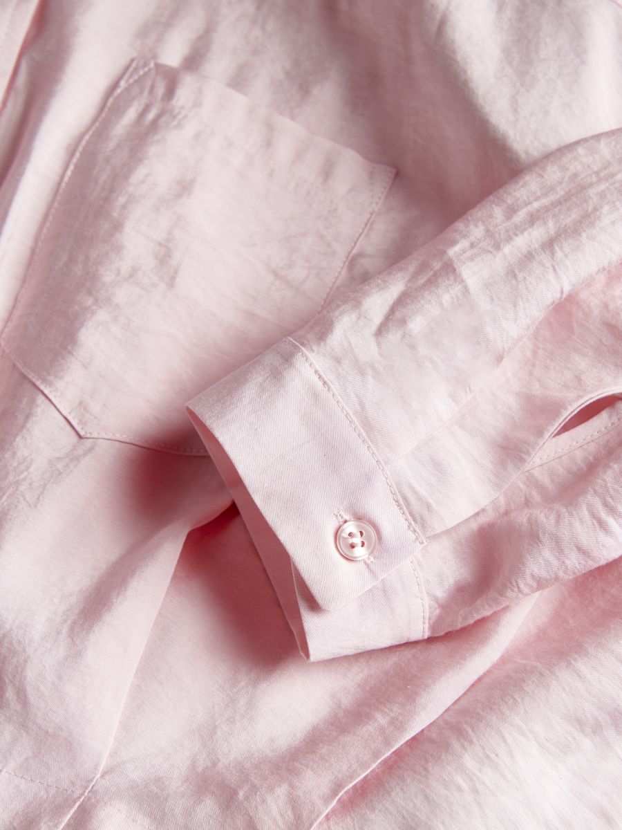 Viscose overhemd - PASTELROZE - RESERVED - 5