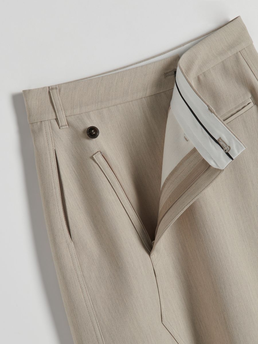 Krilo z asimetričnim detajlom - beige - RESERVED - 5