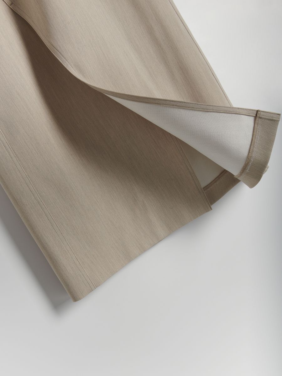 Krilo z asimetričnim detajlom - beige - RESERVED - 6