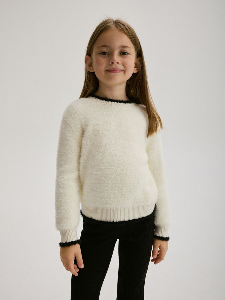 Soft jumper - cream - RESERVED - 5