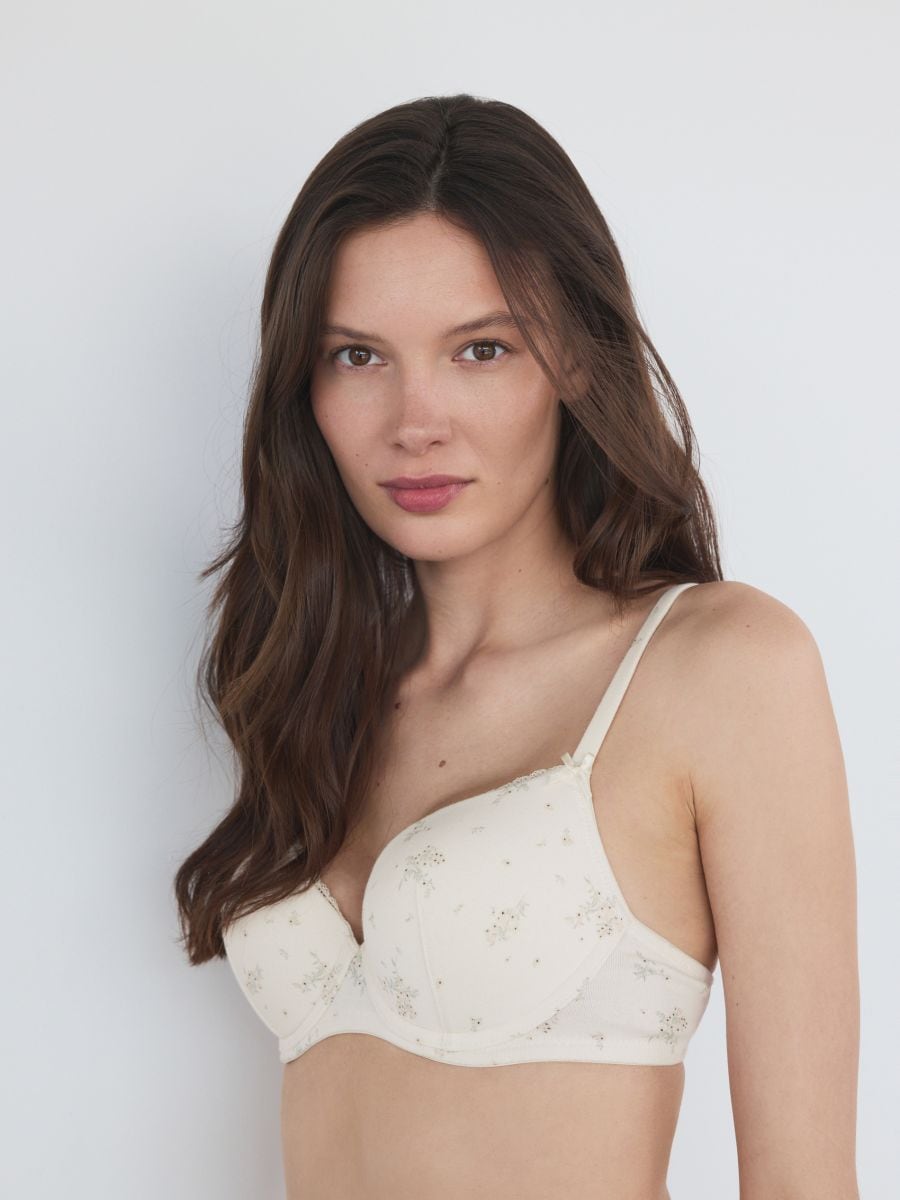 LADIES` BRASSIERE - cream - RESERVED