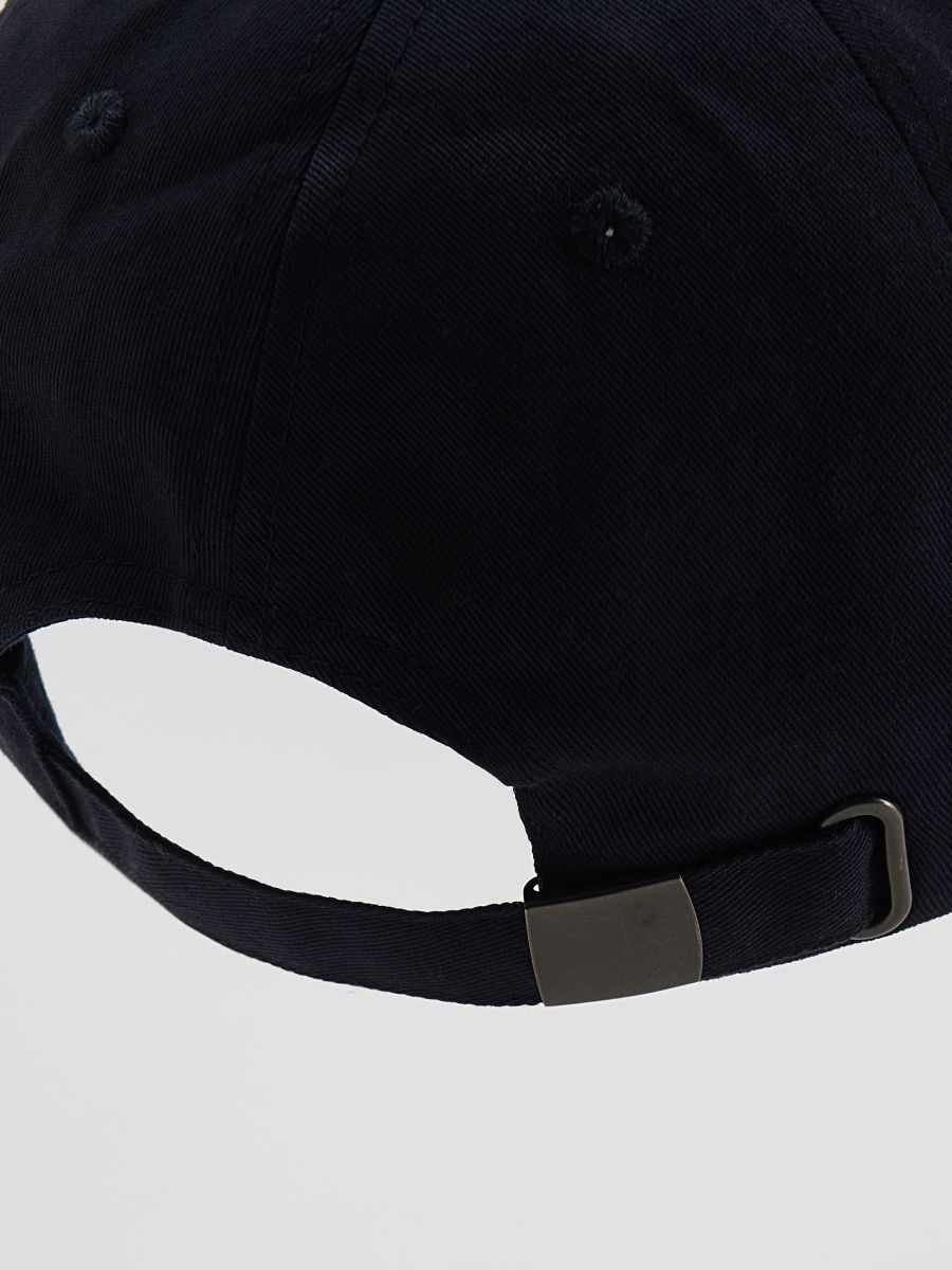 Baseball cap with patch - navy - RESERVED - 3