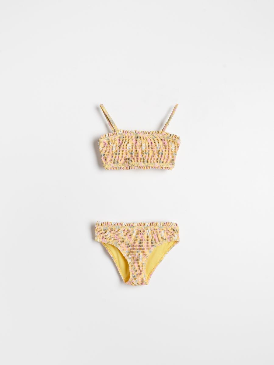 Bikini mit Blumenmuster - hellgelb - RESERVED - 2