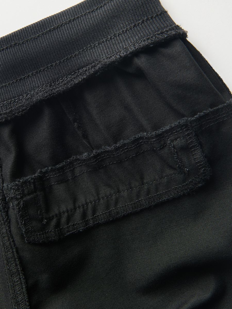 Cargo joggers with pockets - black - RESERVED - 5