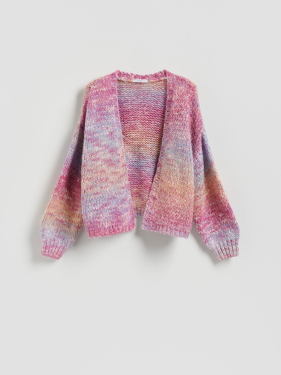 Patterned cardigan - pink - RESERVED