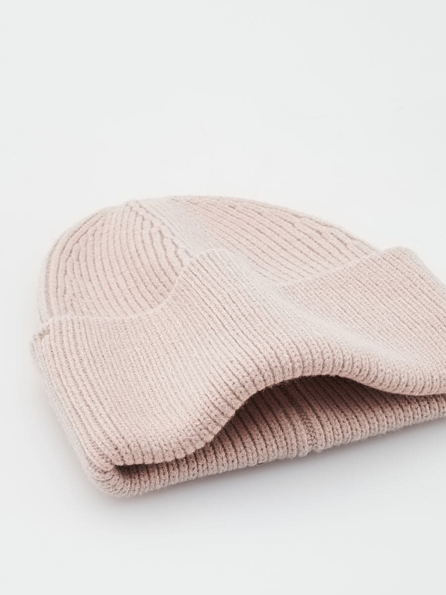Beanie - pastel pink - RESERVED - 2