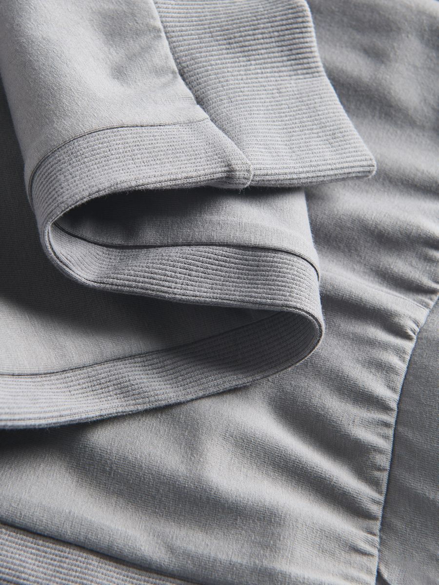 Leggings with side stripe - dark grey - RESERVED - 2