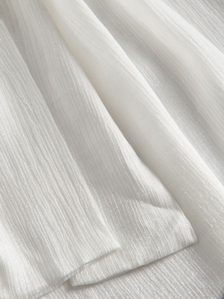 Top with scarf - white - RESERVED - 6