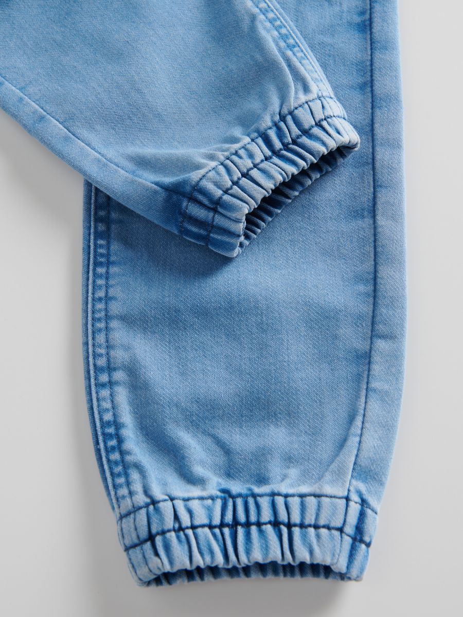 Elastic jogger jeans - blue - RESERVED - 4