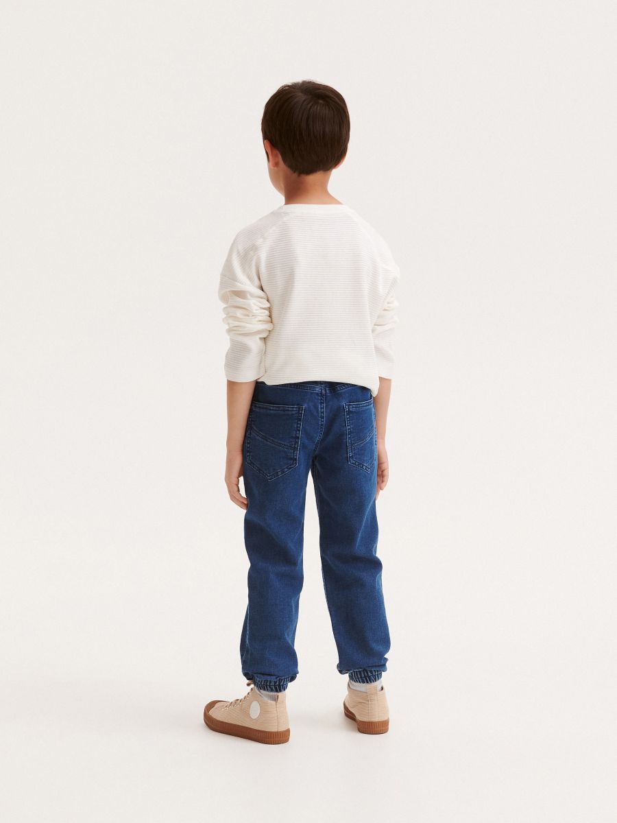Elastic jogger jeans - blue jeans - RESERVED - 7