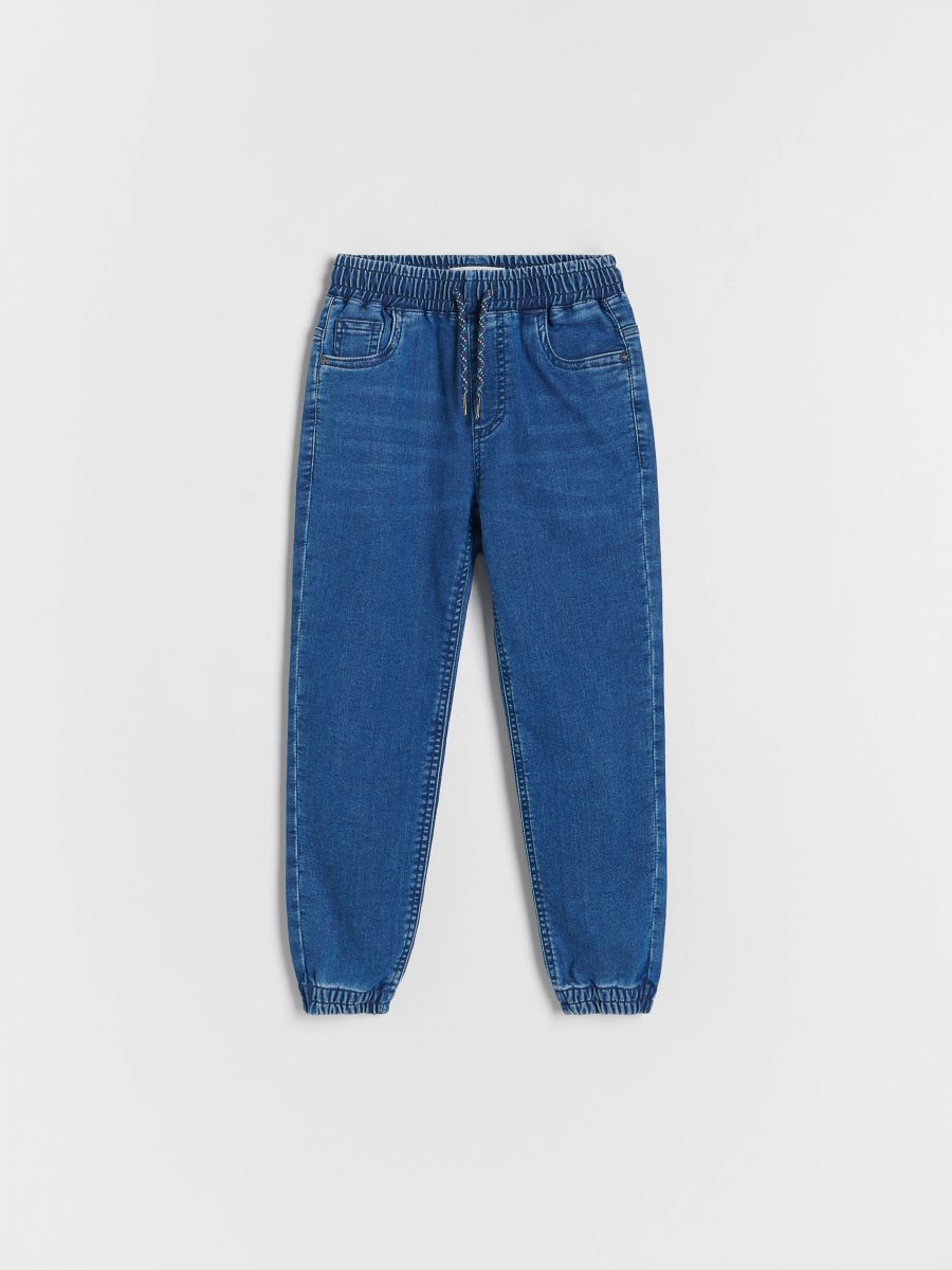 Elastic jogger jeans - blue jeans - RESERVED - 3
