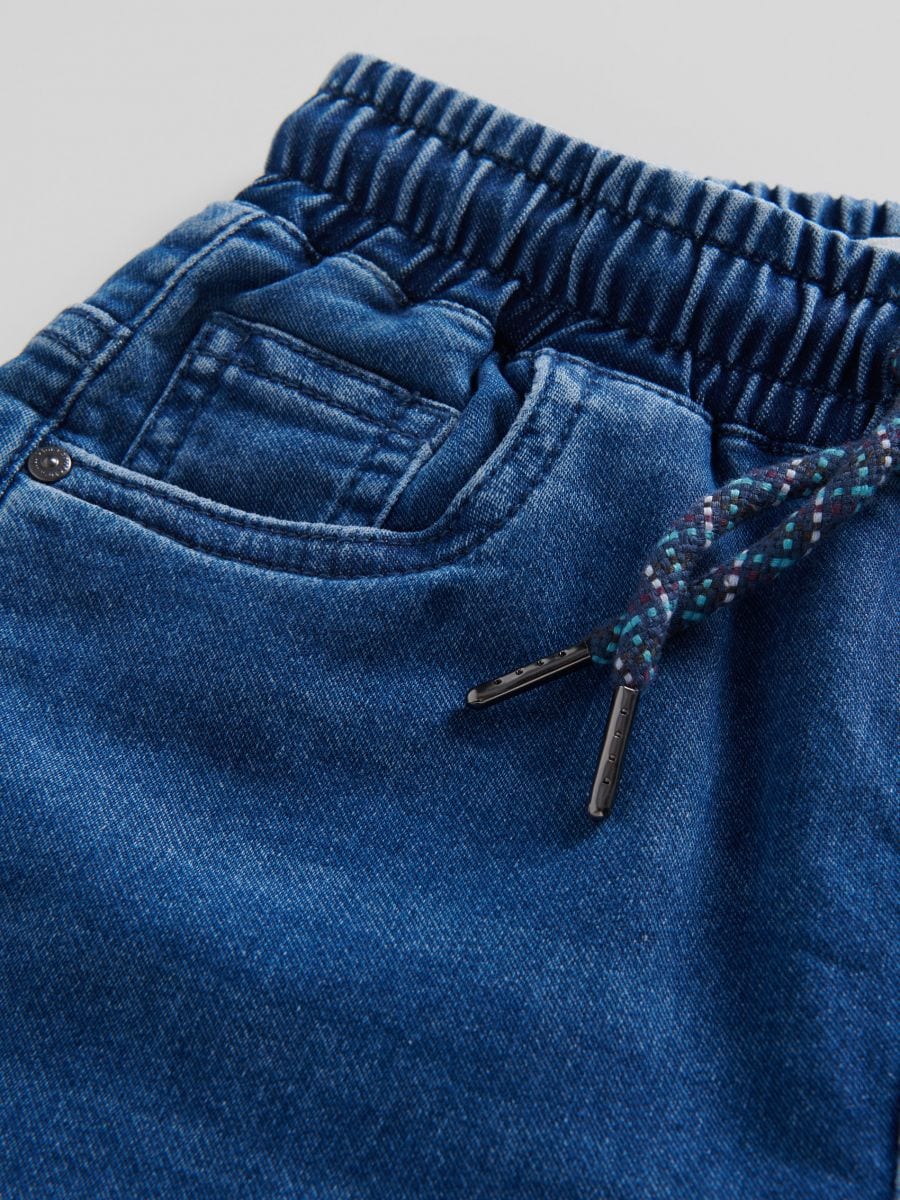 Elastic jogger jeans - blue jeans - RESERVED - 3
