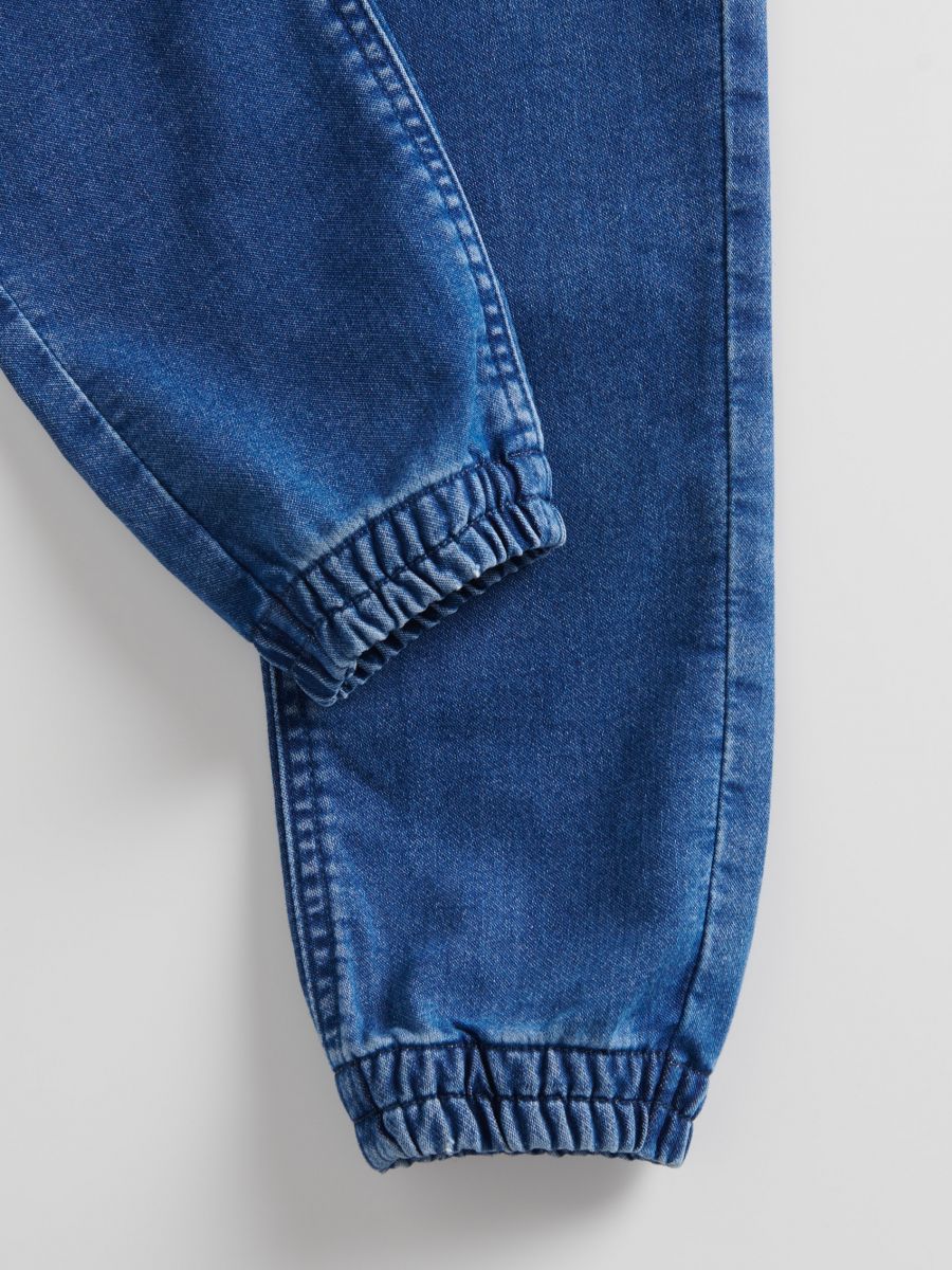 Elastic jogger jeans - blue jeans - RESERVED - 4
