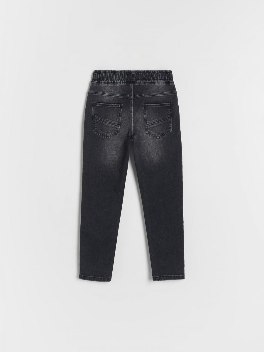 Elastic carrot jeans - black - RESERVED - 2