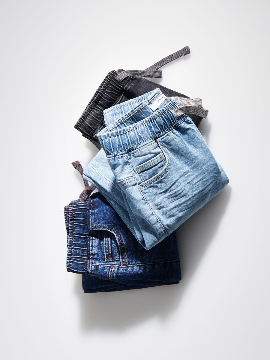 Elastic carrot jeans - black - RESERVED - 7
