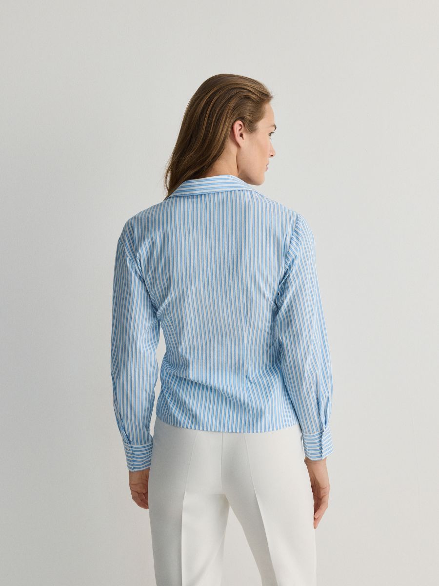 Camicia a righe - blu pallido - RESERVED - 4