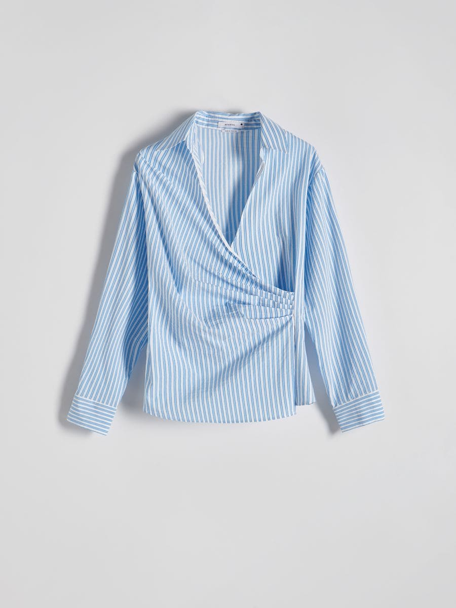 Camicia a righe - blu pallido - RESERVED - 5