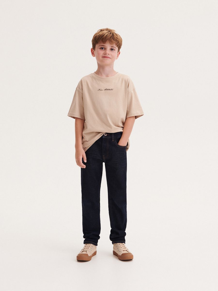 Elastic regular jeans - navy - RESERVED - 3