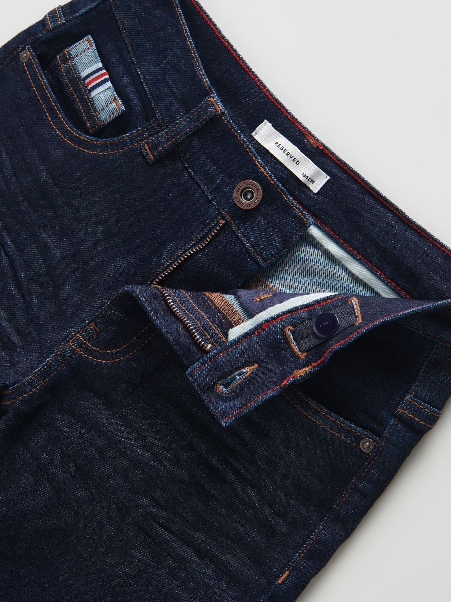 Elastic regular jeans - navy - RESERVED - 5