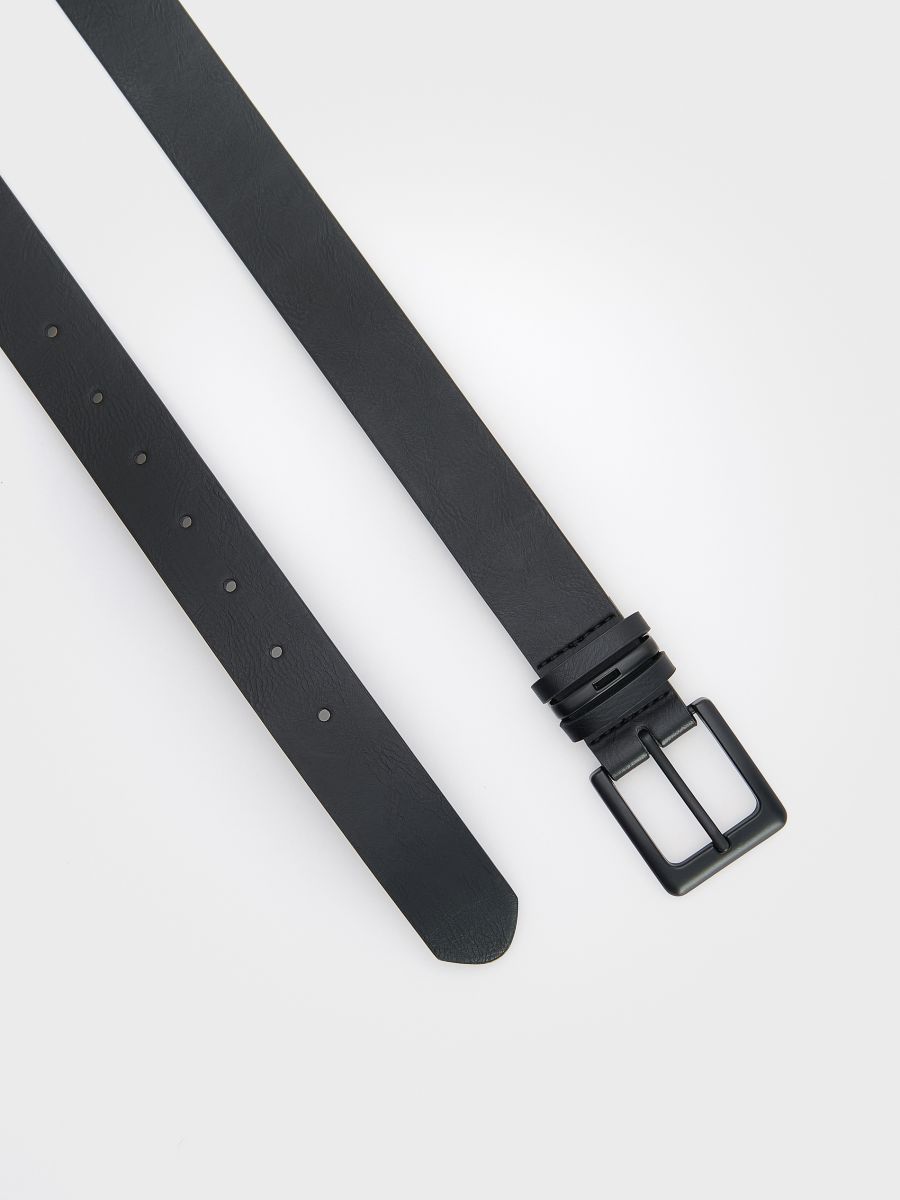 Plain belt - black - RESERVED - 2