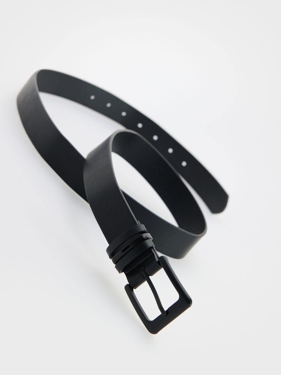 Plain belt - black - RESERVED - 3