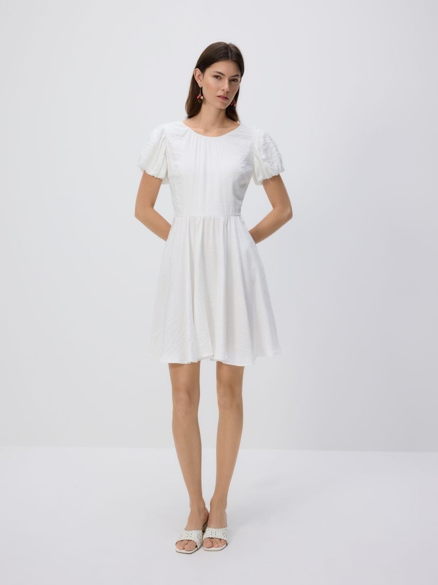 LADIES` DRESS - ΛΕΥΚΟ - RESERVED