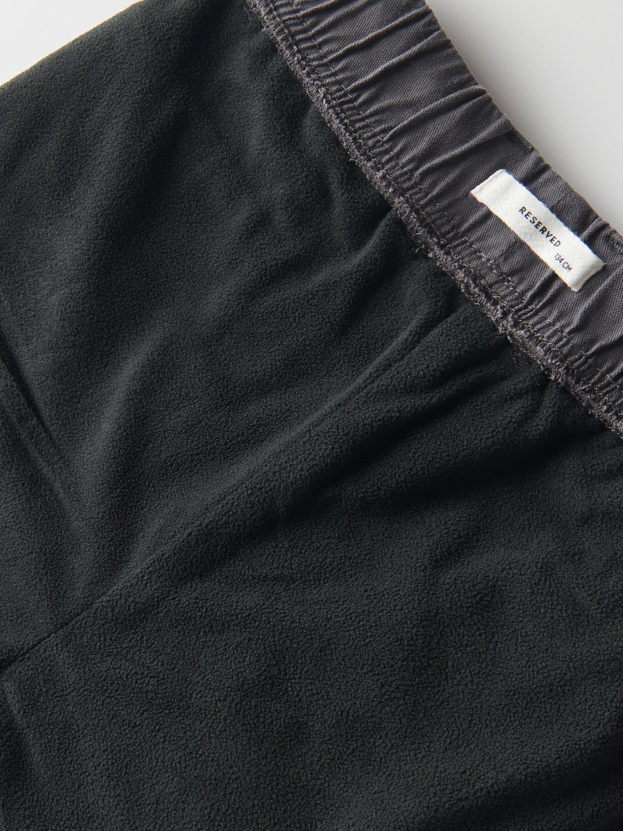 Insulated regular trousers - dark grey - RESERVED - 4
