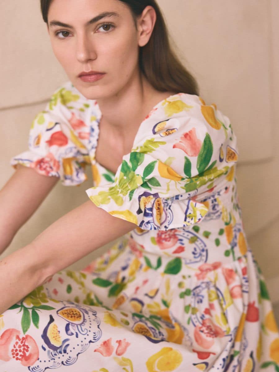 Robe avec motif original - Multicolore - RESERVED - 9