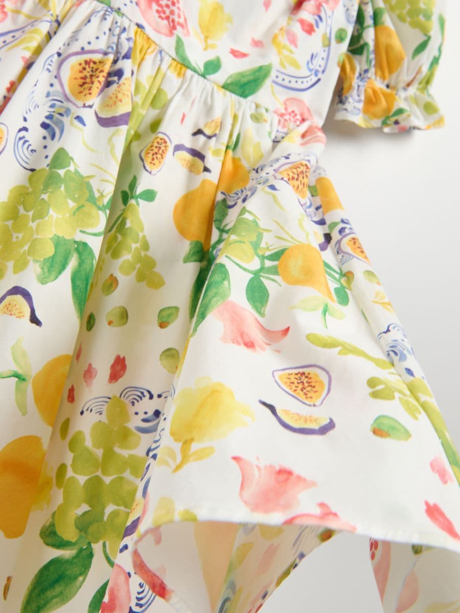 Kleid mit eigenem Muster - bunt - RESERVED - 9