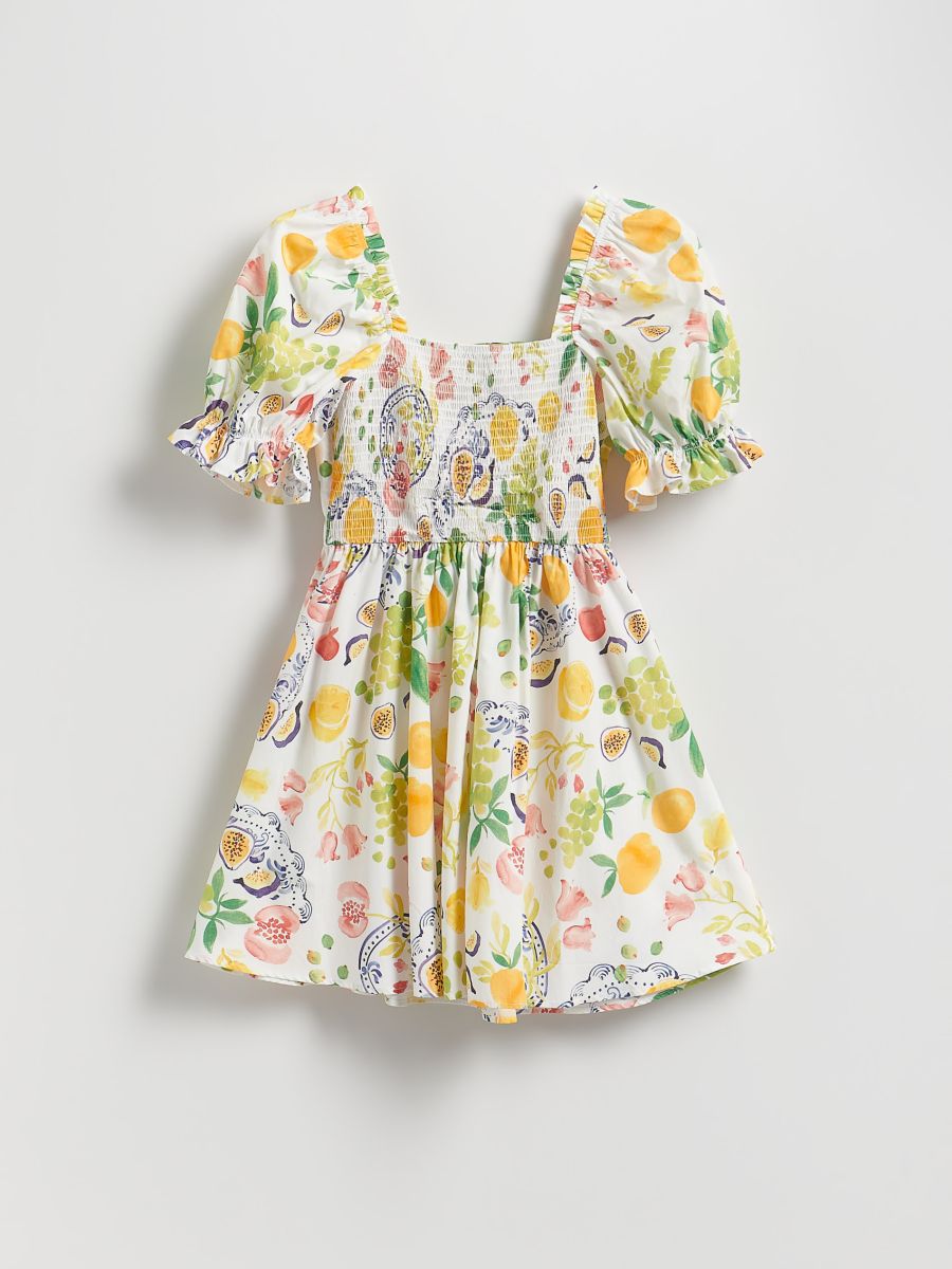Kleid mit eigenem Muster - bunt - RESERVED - 10