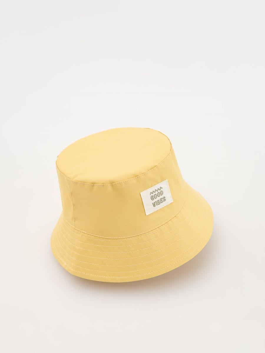 Bawełniany bucket hat - kremowy - RESERVED